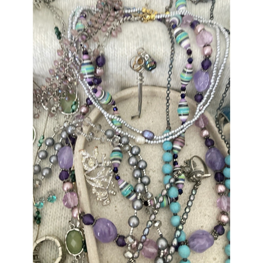 Vintage & Modern Costume Jewelry Lot Curated Collection ALL WEARABLE Whimsy